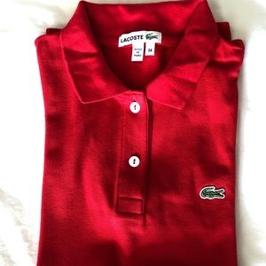 Lacoste Women’s Cotton Pique Polo Shirt 2 buttons